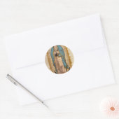 Sticker Rond Notre Dame de la Guadalupe (Enveloppe)