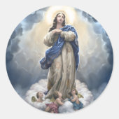 Sticker Rond Notre-Dame de l'Assomption (Devant)