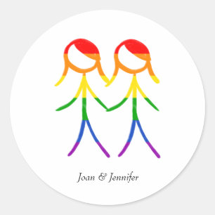 Sticker Rond Notre journée spéciale