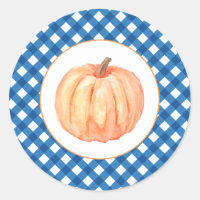 Notre petit citrouille carreaux bleus premier anni
