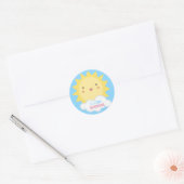 Sticker Rond Notre Petit Soleil (Enveloppe)