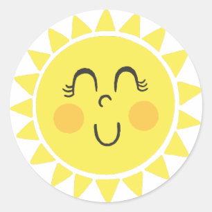 Sticker Rond Notre Petit Soleil