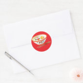 Sticker Rond Nouilles (Enveloppe)