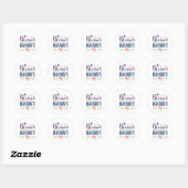 Sticker Rond Nounou bénie (Feuille)
