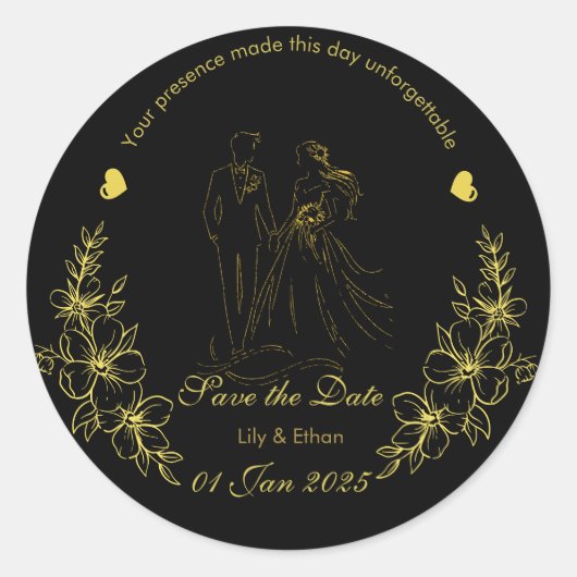 Sticker Rond nous (Devant)