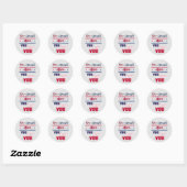 Sticker Rond Nous le peuple (Feuille)