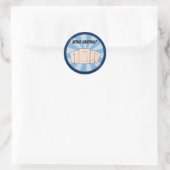 Sticker Rond Nous savons ! (Sac)