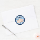 Sticker Rond Nous savons ! (Enveloppe)