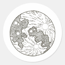 Nous Sommes Au-Dessus Du Baby shower Lune