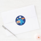 Sticker Rond Nous sommes des gourmands | Cookies frais ! (Enveloppe)
