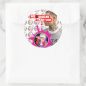 Sticker Rond NOUS SOMMES GLACIÈRES DE VOUS (Série 2) (Sac)