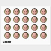 Sticker Rond nous très bons (Feuille)