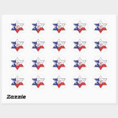 Sticker Rond Nous unissons nos forces (Feuille)
