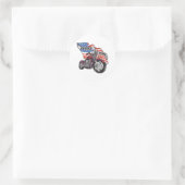 Sticker Rond Nous unissons nos forces (Sac)
