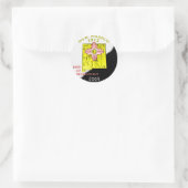Sticker Rond Nouveau-Mexique (Sac)