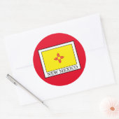 Sticker Rond Nouveau-Mexique (Enveloppe)