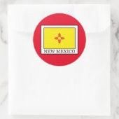 Sticker Rond Nouveau-Mexique (Sac)
