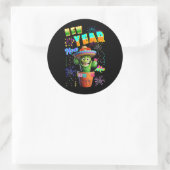 Sticker Rond Nouvel An (Sac)