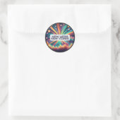 Sticker Rond Nouvelle année Vibes (Sac)