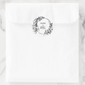 Sticker Rond Nouvelle conception classique d'autocollants ronds (Sac)