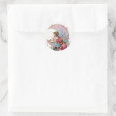 Sticker Rond Nouvelle lune (Sac)