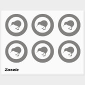 Sticker Rond Nouvelle-Zélande RAF Kiwi Roundel Subduit (Feuille)