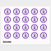 Sticker Rond November is Epilepsy Awareness Month (Feuille)