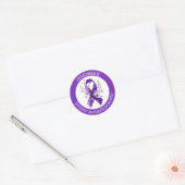 Sticker Rond November is Epilepsy Awareness Month (Enveloppe)
