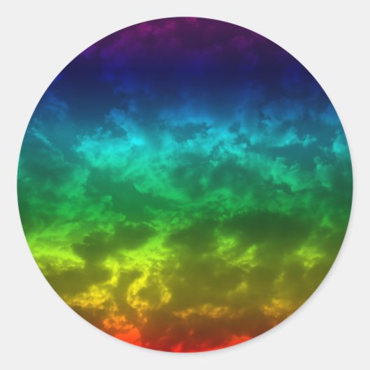 Sticker Rond nuage (Devant)