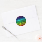 Sticker Rond nuage (Enveloppe)