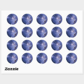 Sticker Rond Nuage Magellanique (Feuille)
