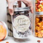 Sticker Rond Nuage Neuf Beige Genre Neutre Ciel Baby shower