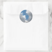 Sticker Rond nuages (Sac)