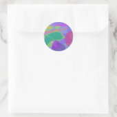 Sticker Rond Nuages 2 (Sac)