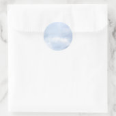 Sticker Rond Nuages blancs moelleux (Sac)