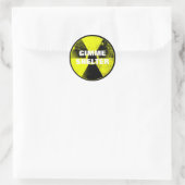 Sticker Rond nucléaire weapons (Sac)