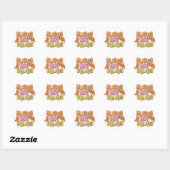 Sticker Rond Nuggs pas de drogues (Feuille)