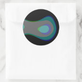 Sticker Rond Nuit 1059 (Sac)