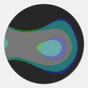 Sticker Rond Nuit 1059