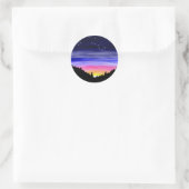 Sticker Rond Nuit Diamond (Sac)