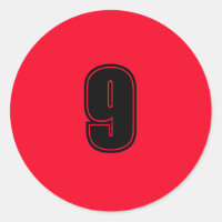 Numéro Neuf fournitures de planification simple 9 