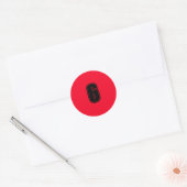 Sticker Rond Numéro Six fournitures de planification simple 6 r (Enveloppe)