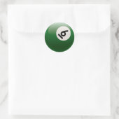 STICKER ROND NUMÉRO SIX MILLIARDS BALL (Sac)