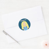 Sticker Rond Nurse (Enveloppe)