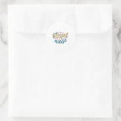 Sticker Rond Nurse Gift | Blessed Nurse (Sac)