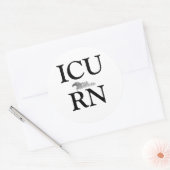 Sticker Rond Nurseguardianlogo, ICURN (Enveloppe)