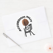 Sticker Rond Nut d'accordion (Enveloppe)