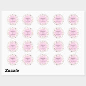 Sticker Rond Nutcracker Anniversaire (Feuille)