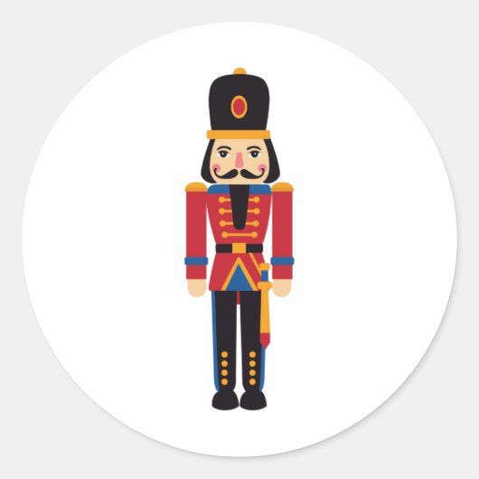 Sticker Rond Nutcrackine (Devant)
