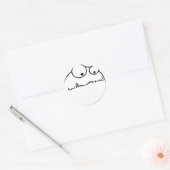 Sticker Rond NY Monster (Enveloppe)